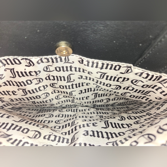 Juicy Couture Black and Grey Monogram Shoulder Bag/Crossbody - Picture 6 of 11